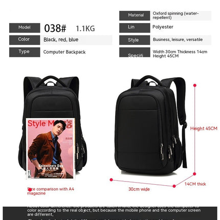 Backpack Men's Schoolbag School Girl's Backpack Travel Large Capacity Computer Backpack