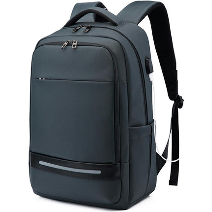 Oxford Cloth Backpack Men's Backpack Large Capacity Laptop Backpack With USB Charging Port