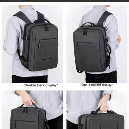 Carry On Backpack, Expandable Travel Backpack Waterproof Backpack Laptop Backpack for Men