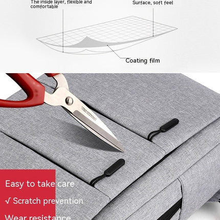 Rucksack Herren Computertasche Atmungsaktiver und verschleißfester Business-Rucksack Schultasche Reisetasche