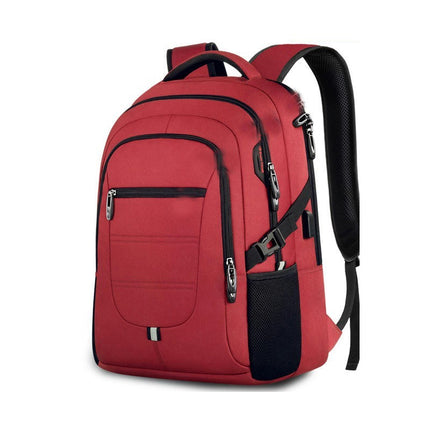 Men Backpack, Laptop Backpack Large Bookbag Rucksack with USB Charging Port Casual Daypack