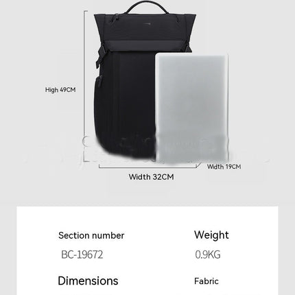 Herrenrucksack Große Kapazität Reiserucksack Computerrucksack Schüler Schultasche Herren