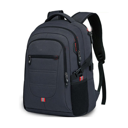 Men Backpack, Laptop Backpack Large Bookbag Rucksack with USB Charging Port Casual Daypack