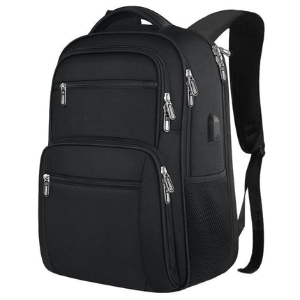 Reise-Laptop-Rucksack, großer Rucksack mit USB-Ladeanschluss für Herren, wasserabweisender Rucksack
