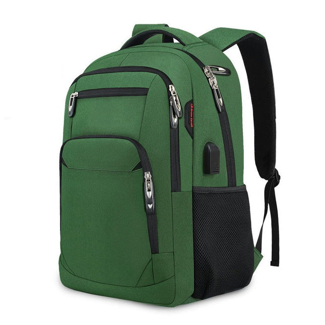 Laptop Backpack Large Carry On Backpack with USB Charging Port, Water Resistant Backpack for Men