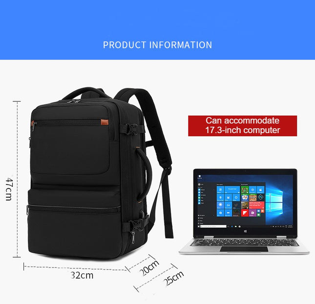 Backpack, Business Multifunctional Computer Backpack Travel Backpack School Bag