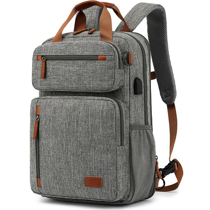 Multifunktionaler Rucksack, Laptop-Rucksack, Reise-Business-Rucksack, lässiger Tagesrucksack mit USB-Anschluss