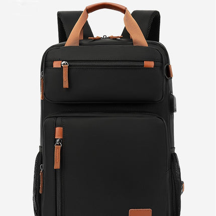 Multifunktionaler Rucksack, Laptop-Rucksack, Reise-Business-Rucksack, lässiger Tagesrucksack mit USB-Anschluss