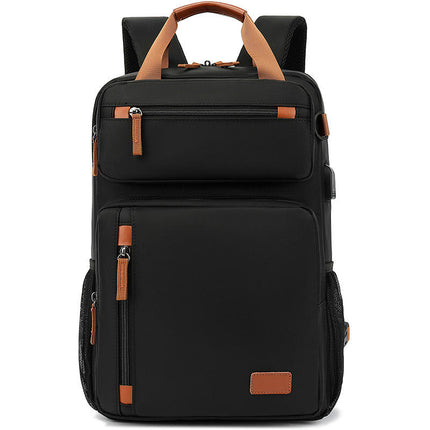 Multifunktionaler Rucksack, Laptop-Rucksack, Reise-Business-Rucksack, lässiger Tagesrucksack mit USB-Anschluss