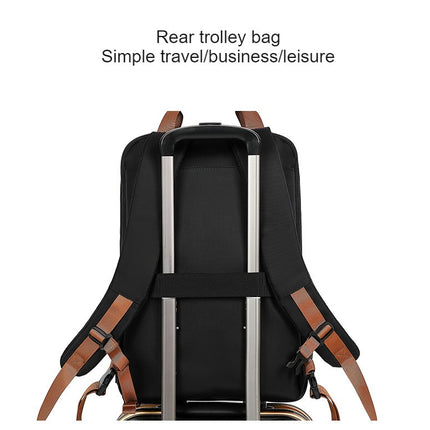Multifunktionaler Rucksack, Laptop-Rucksack, Reise-Business-Rucksack, lässiger Tagesrucksack mit USB-Anschluss