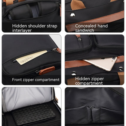 Sac à dos multifonctionnel pour hommes, sac à dos pour ordinateur portable d'affaires, sac étanche