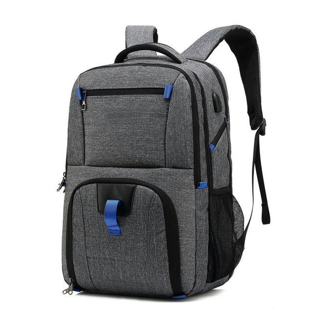 Laptop Backpack Business Water Resistant Backpack for Men with USB Charging Port Durable Bookbags