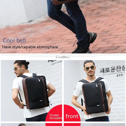 Multifunktionaler Rucksack Laptop Handtasche Rucksack Herren Business Computertasche