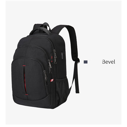 Herren-Rucksack, Geschäftsreise-Rucksack, multifunktionale Laptop-Tasche mit USB-Ladeanschluss
