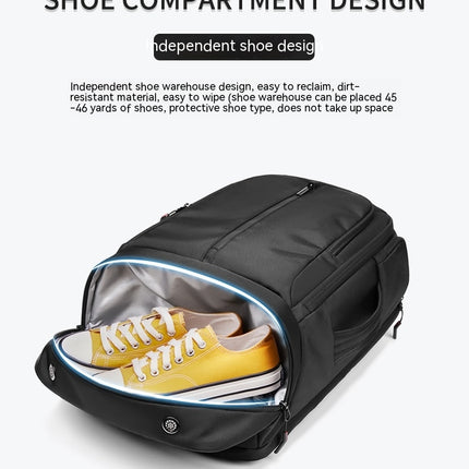 Sac à dos pour hommes, sac de voyage de grande capacité, sac à bandoulière léger pour hommes