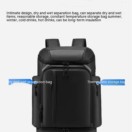 Travel Backpack Waterproof Business Laptop Backpack With Separate Shoe Outdoors Backpack