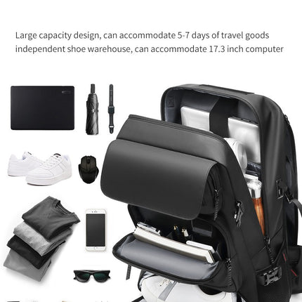 Men's Backpack Outdoor Travel Bag Anti-theft School Bag Computer Business Backpack