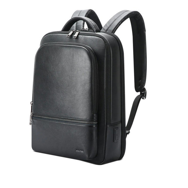 Genuine Leather Backpack Business Computer Bag Large Capacity Backpack Men's Backpack