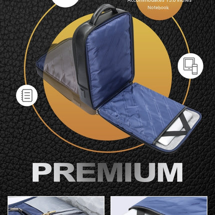 Genuine Leather Backpack Business Computer Bag Large Capacity Backpack Men's Backpack