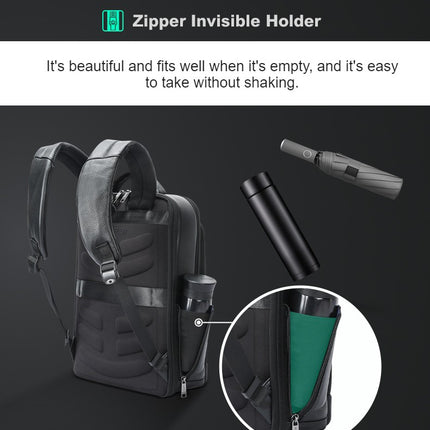 Genuine Leather Backpack Business Computer Bag Large Capacity Backpack Men's Backpack