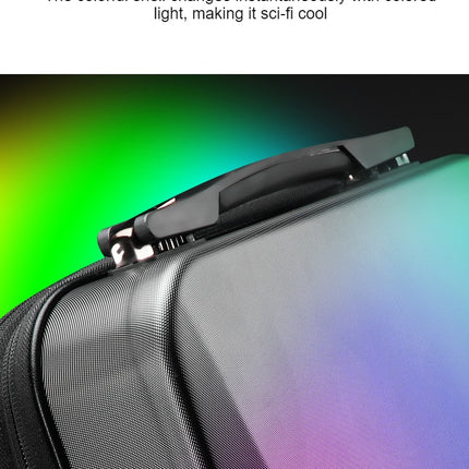 Hartschalen-Laptop-Rucksack, Business-Rucksack für Herren, mit wasserdichter USB-Tasche, Herren-Rucksack