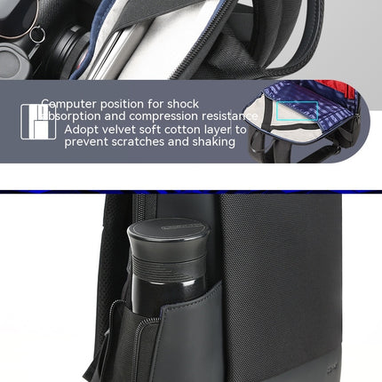 Travel Laptop Backpack for men Anti Theft Slim Durable College Bookbag Business Computer Bag