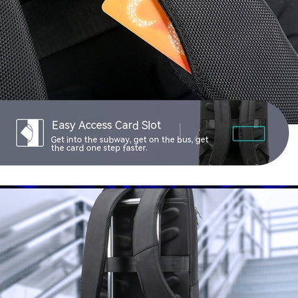 Travel Laptop Backpack for men Anti Theft Slim Durable College Bookbag Business Computer Bag