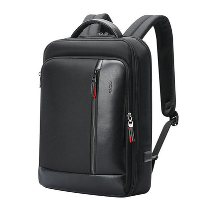 Nylon Backpack Multifunctional Backpack Men's Computer Backpack with USB Charging Port