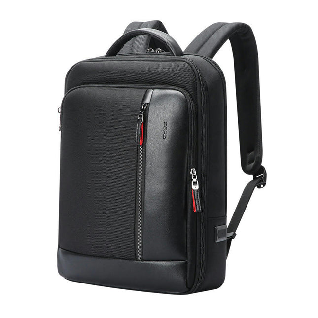 Nylon Backpack Multifunctional Backpack Men's Computer Backpack with USB Charging Port