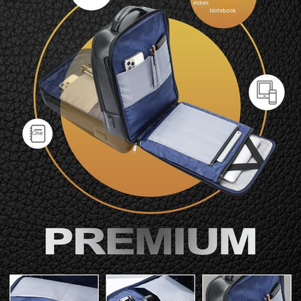 Men's Business Backpack Multifunctional USB Backpack Large Capacity Computer Backpack