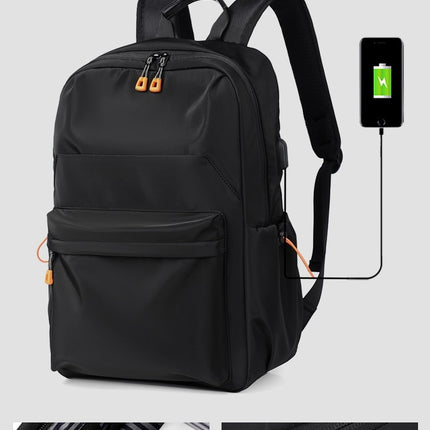 Backpack Men's Casual Large Capacity Computer Backpack Travel Middle Student School Bag Women