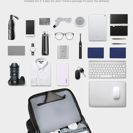 Large Capacity Backpack Men's Waterproof Backpack With USB Computer Casual School Bag