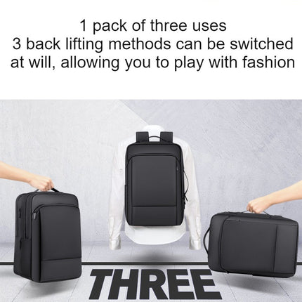 Travel Backpack for Men, Expandable Laptop Backpack with USB Charging Port Water Resistant Backpack