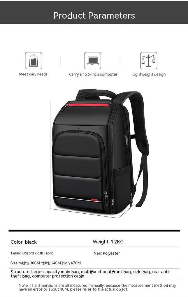 Backpack Male Student Female Backpack Waterproof Men's Large Capacity Computer Backpack Travel Bag