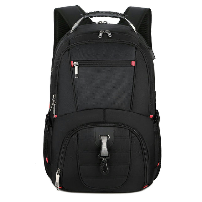 Backpack Men's USB Multifunctional Backpack Men's Waterproof Computer Bag Notebook Bag
