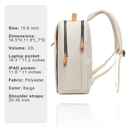 Rucksack Multifunktionale Computertasche Studententasche, Reiserucksack mit großer Kapazität für Männer und Frauen