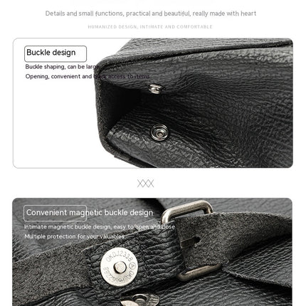 Echtes Leder Rucksack Herren Rucksack Computertasche Business Reisetasche Einfacher Rucksack