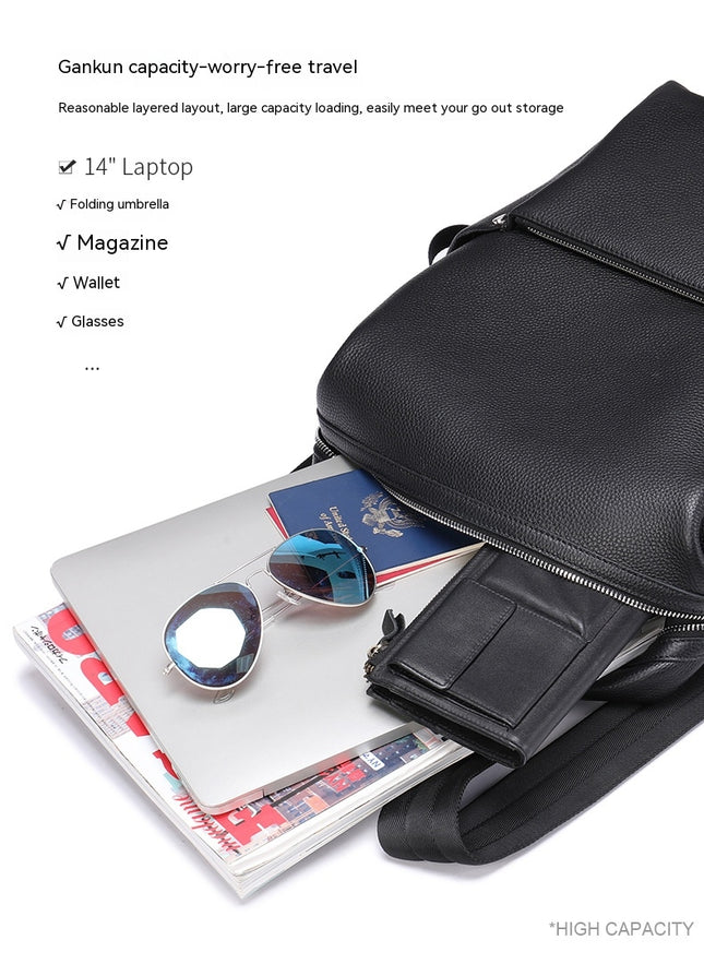 Laptop Backpack for Men With Laptop Compartment, College Bookbag, Business Computer Backpack