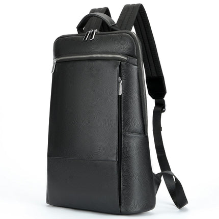 First Layer Cowhide Backpack Men's Genuine Leather Backpack Large Capacity Computer Backpack