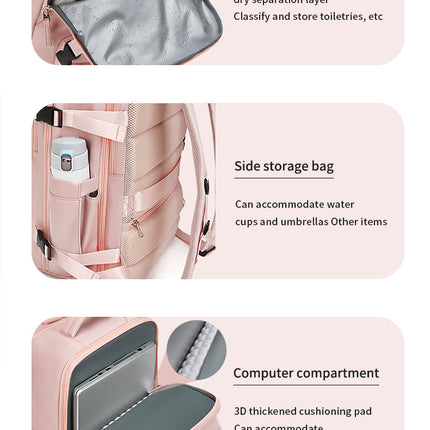 Backpack College School Backpack with USB Charging Port,Water Laptop Backpack for Women