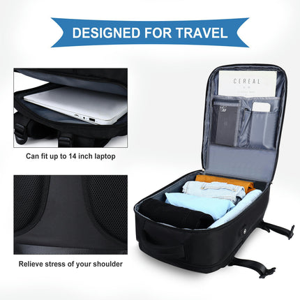Durable Carry On Backpack, Travel Backpack for Women Large Waterproof Casual Daypack Bag