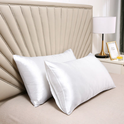2-Piece Set Silk Pillowcase Set Ice Silk Satin Silk Satin Pillowcase for Hair and Skin Reversible Silk Pillowcase