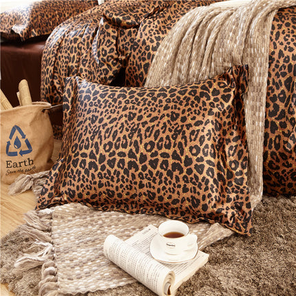 Reversible Solid Color Mulberry Silk Pillowcase Ice Washed Silk Pillowcase Silk Silk Satin Pillowcase for Hair and Skin