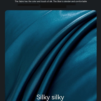 Reversible Solid Color Mulberry Silk Pillowcase Ice Washed Silk Pillowcase Silk Silk Satin Pillowcase for Hair and Skin