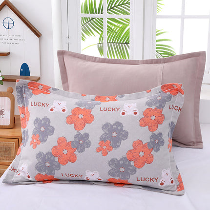 2PACK Queen Size Pillowcase 100% Cotton Solid Color Pillowcase, Combed Cotton Pillow Cases Soft Comfort Pillowcase With Envelope Closure