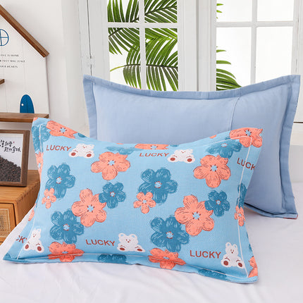 2PACK Queen Size Pillowcase 100% Cotton Solid Color Pillowcase, Combed Cotton Pillow Cases Soft Comfort Pillowcase With Envelope Closure