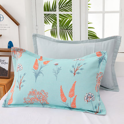 2PACK Queen Size Pillowcase 100% Cotton Solid Color Pillowcase, Combed Cotton Pillow Cases Soft Comfort Pillowcase With Envelope Closure