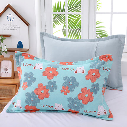 2PACK Queen Size Pillowcase 100% Cotton Solid Color Pillowcase, Combed Cotton Pillow Cases Soft Comfort Pillowcase With Envelope Closure