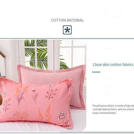 2PACK Queen Size Pillowcase 100% Cotton Solid Color Pillowcase, Combed Cotton Pillow Cases Soft Comfort Pillowcase With Envelope Closure