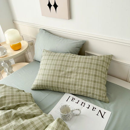 Floral Cotton Pillowcases 2pack Fairy 100% Cotton Pillowcases Dormitory Queen Couple Pillowcases Flower